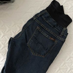 Lilac Maternity Bootcut Jeans Medium